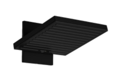 Hansgrohe Pulsify E Overhead Shower 260 2Jet Ecosmart With Wall Connector Matt Black