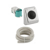 Pneumatic Flush Act. W/M S/S Foot Op.