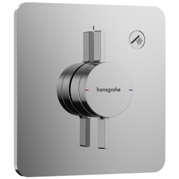 DuoTurn Q Mixer for Concealed Installation for 1 Function - Chrome