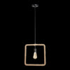 1xE27 Square Rope Pendant