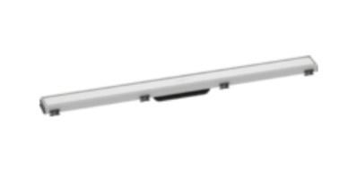 Hansgrohe Raindrain Match Finish Set Shower Drain 900 With Height Adjustable Frame Matt White