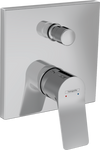 Vivenis Single lever bath mixer for concealed installtion Chrome