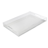 Small Modern Trays Clear