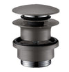Hansgrohe Waste Set Push-Open For Basin And Bidet Mixers Brushed Black Chrome