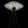 1xE27 Mesh Table Lamp Black