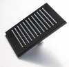 Black Square Shower Rose 200mm
