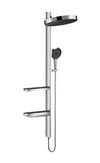 Hansgrohe Rainfinity Showerpipe 360 1Jet For Concealed Installation Chrome