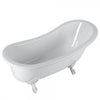 Bath Slipper Devon 1680x700 White Feet 1680X700X540mm