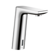 Hansgrohe Metris S Electronic Basin Mixer With Temperature Pre-Adjustment Battery Operation Chrome