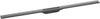 Hansgrohe Raindrain Flex Finish Set Shower Drain 1200 Cuttable Brushed Black Chrome