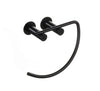 Slimline Black Open Ring
