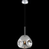 1xE27 Morpheus Round Glass Pend Chrome