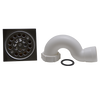 Square Shower Trap Chrome
