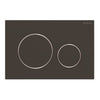 Sigma20 Actuator Plate Dual Flush BLK