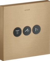 AXOR ShowerSelect calve conc.3 outl. BBR Brushed Bronze