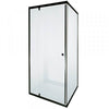 Shower Door Sierra Black Frame Pivot 900x900x1850