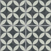 H15 Enya Coal 150x150x8.3mm Porcelain Matt Tiles (1.00sqm/box)