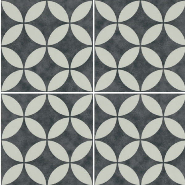 H15 Enya Coal 150x150x8.3mm Porcelain Matt Tiles (1.00sqm/box)