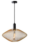 1xE27 Mesh Pendant Gold