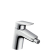 Hansgrohe Logis Single Lever Bidet Mixer 70 Without Waste Set Chrome