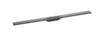 Hansgrohe Raindrain Flex Finish Set Shower Drain 1200 Cuttable For Wall Mounting Brushed Black Chrom