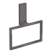 Axor Universal Rectangular Towel Ring Brushed Black Chrome