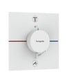 Hansgrohe Showerselect Comfort EThermostat For Concealed Installation For 2 Functions Matt White