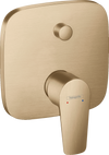 Talis E Bath Mixer Concealed Brushed Bronze