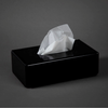 Rectangular Tissue Boxes Black
