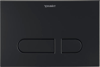 A1 Dual Flush Actuator Plate Matt Black