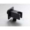 Wall Outlet & Bracket Square Black
