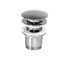Basin clicker waste Slotted Chrome 32mm