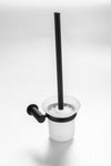 Demola Black Toilet Brush Holder