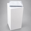 Tall Modern Canisters White