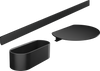 Hansgrohe Wallstoris Bathtub Bundle Matt Black
