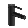 Zesis S Single lever bidet mixer with pop-up waste set Matt Black