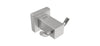 8511 Robe Hook Double - Brushed