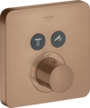 AXOR ShowerSelect th.conc.2 outl.SoftC BRG Brushed Red Gold