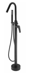 Freestanding Bath Mixer Magnetite Black