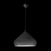 1xE27 Aladdin Metal Pendant Black