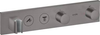 ShowerSolutions Tap Thermostatic Module Select 460/90 For C/I For 2 Functions Brushed Black Chrome