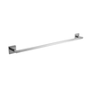Square Single Towel Rail 600mm Chrome | Mint Accessories