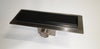 Shower Channel 300mm (Solid) Black