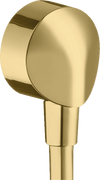 Hansgrohe Fixfit Wall Outlet E Without Non-Return Valve Polished Gold Optic