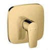 Hansgrohe Talis E Single Lever Shower Mixer For Concealed Installation Polished Gold Optic
