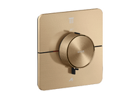 AXOR ShowSel ID th.conc.2outl.SoftSq. BBR Brushed Bronze