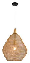 1xE27 Large Phantom Pendant Gold