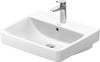 Duravit No.1 Furniture Basin 550 mm white,white with OF and TP, 1 TH,