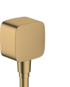 Hansgrohe Fixfit Wall Outlet With Non-Return Valve Brushed Bronze