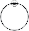Starck T Towel RingChrome 210X73X228 mm